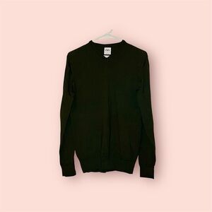 Zara Green Wool Sweater, Size Medium